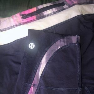 Lululemon Capri leggings. Size 2? Plum color.